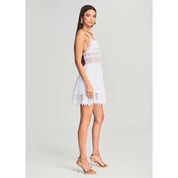 CHARO RUIZ IBIZA MARILYN DRESS IN WHITE L - Picture 6 of 12